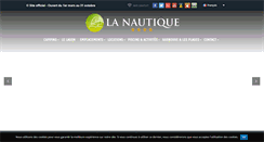 Desktop Screenshot of campinglanautique.com